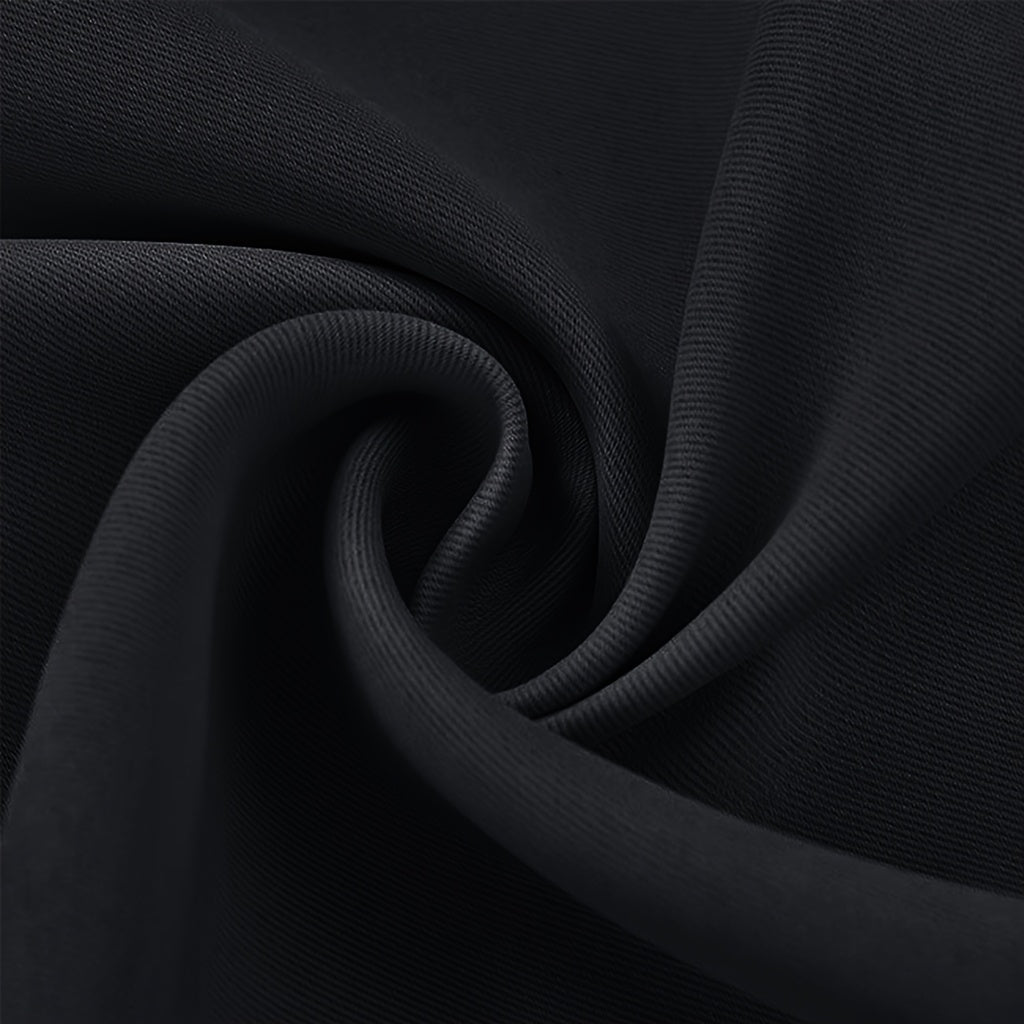 4pcs Set of Blackout Curtains for Bedroom - Room Decor\u002F