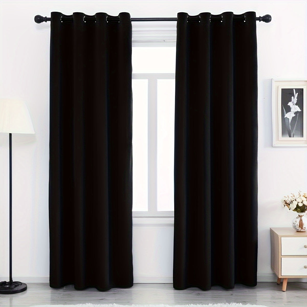 Velvet Curtains 52 Inches Width Soft Velvet Curtains Grommet